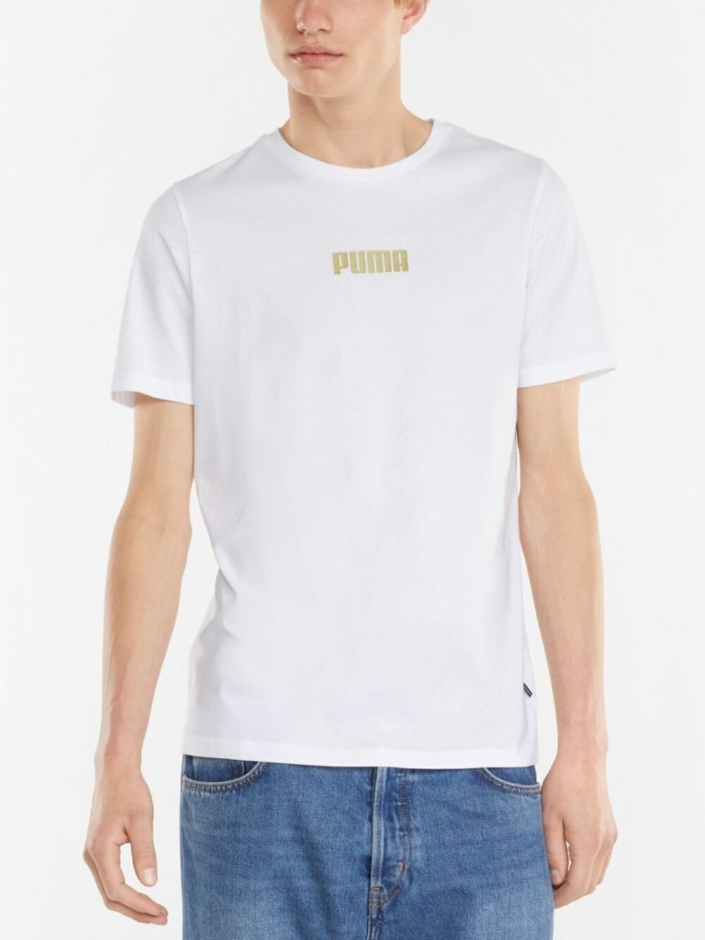 PUMA Mens Dual Logo T-Shirt
